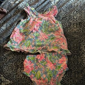 Floral Baby Outfit